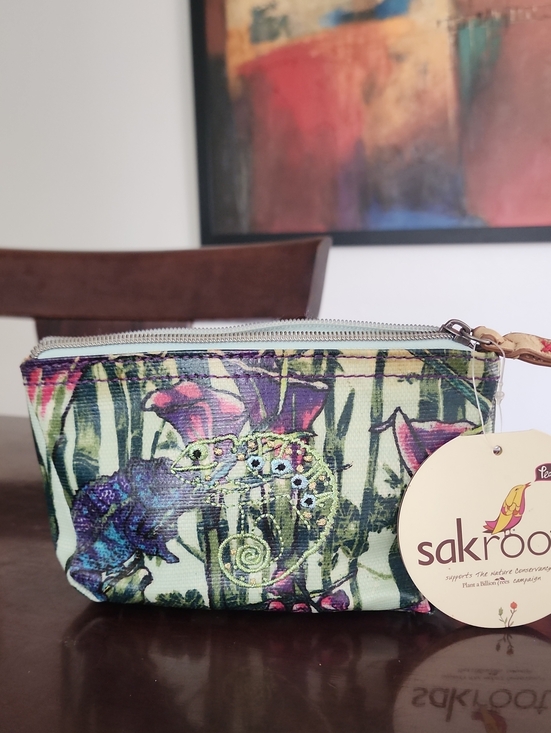 Sakroots Handbags - Sakroots Multicolor Floral Chameleon Cosmetic Pouch
